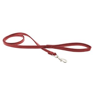 ferribiella guinzaglio rosso color 15mm 120cm cane