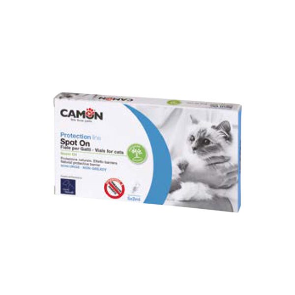 camon spot on protection 5 fiale 2mll gatto